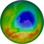 Antarctic Ozone 2012-10-15